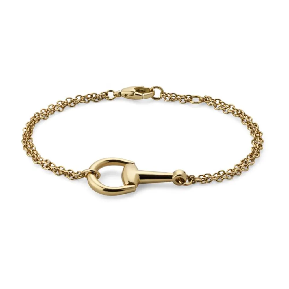 Gucci Horsebit 18ct Yellow Gold Bracelet