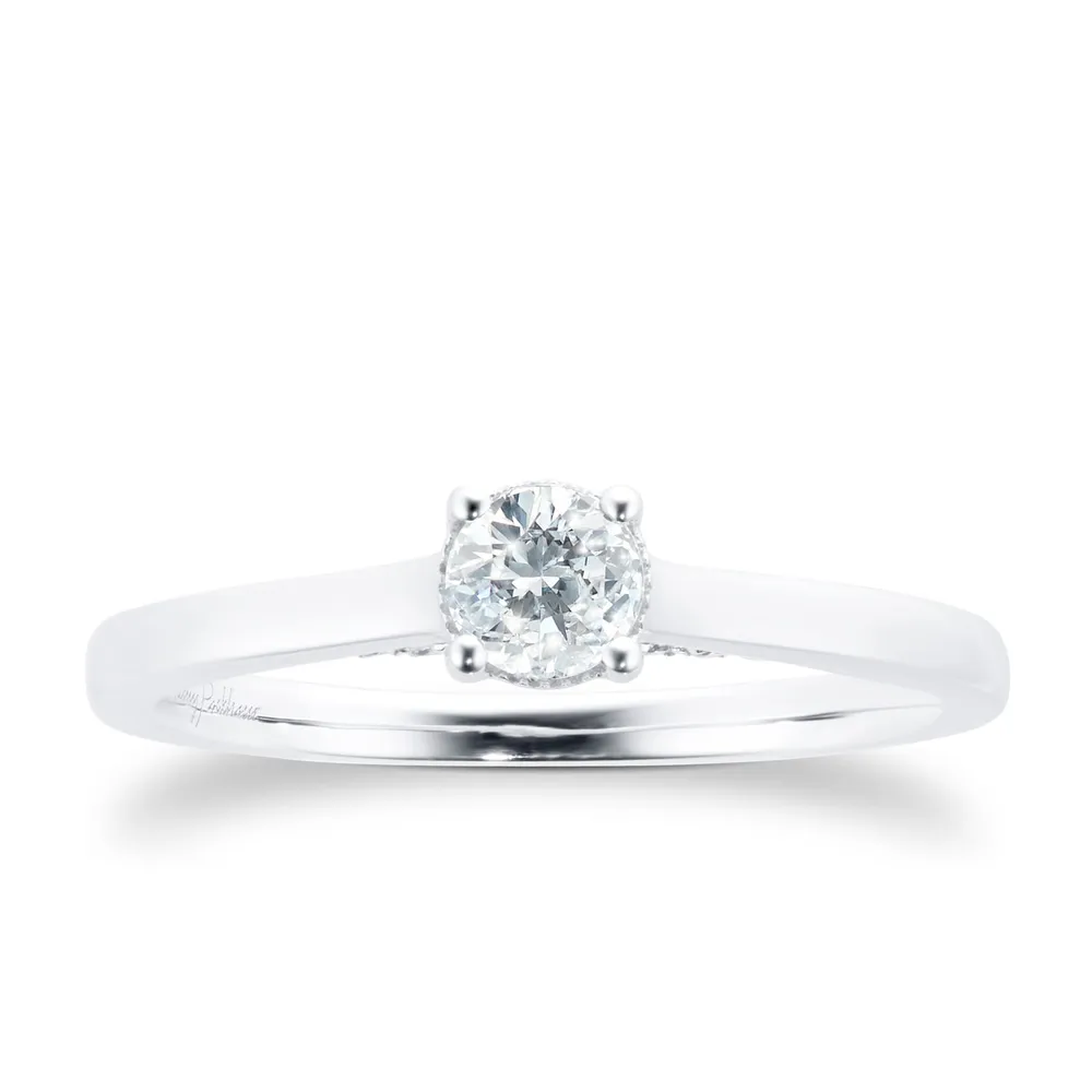 Jenny Packham 18ct White Gold 0.33ct Diamond Ring