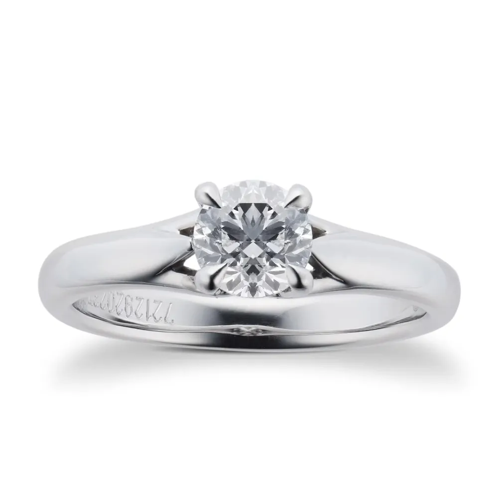 Mappin & Webb Ena Harkness Engagement Ring 0.70 Carat