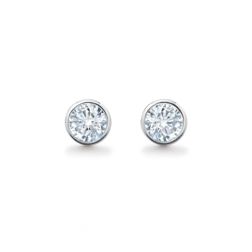 Mappin & Webb Gossamer 18ct White Gold 0.33cttw Diamond Stud Earrings