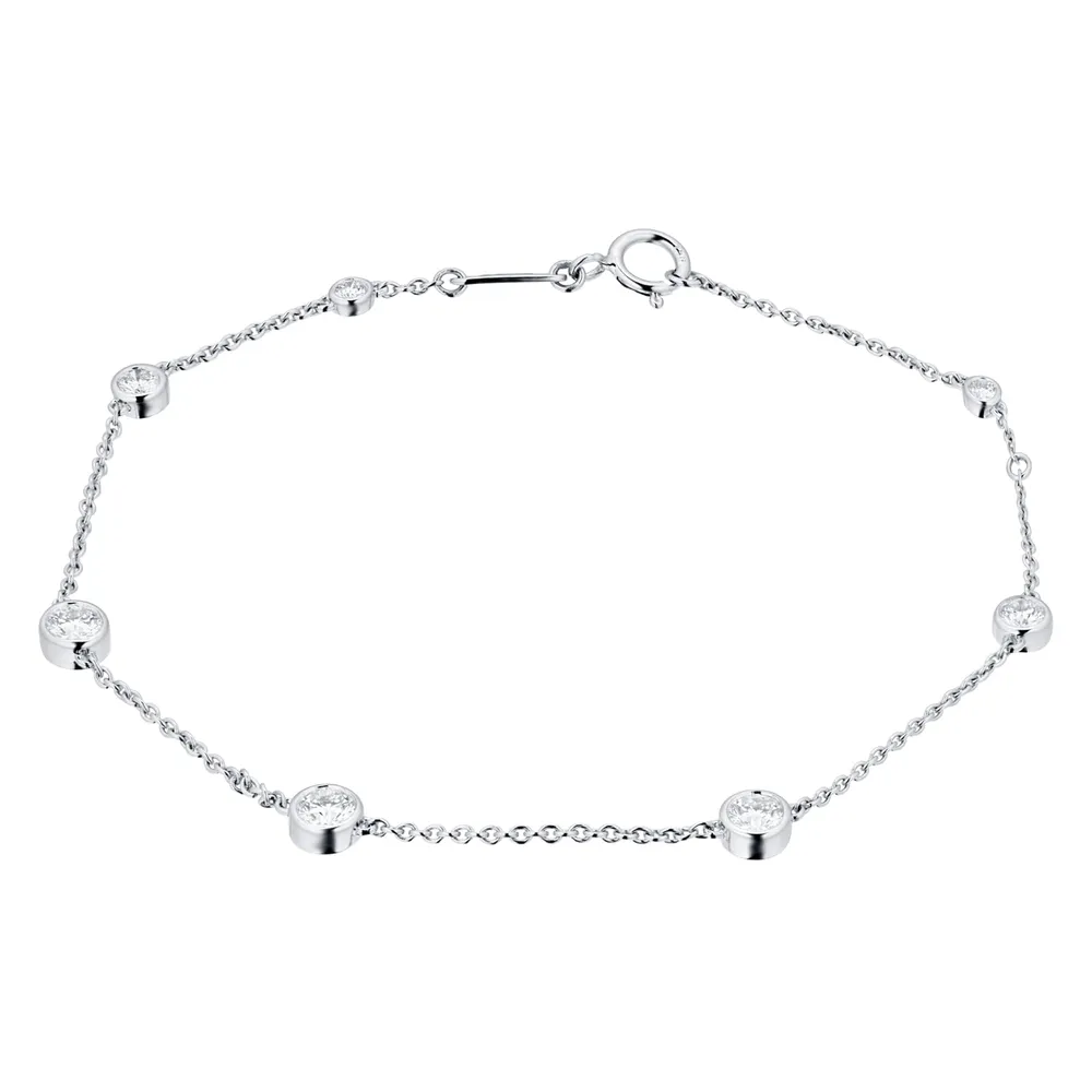 Mappin & Webb Gossamer 18ct White Gold 0.45cttw Diamond Bracelet