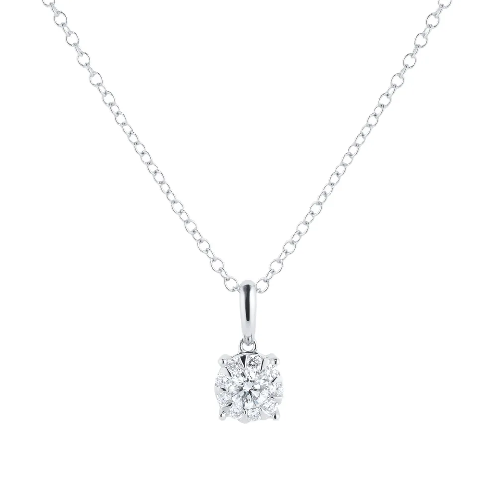 Mappin & Webb Masquerade 0.32ct Diamond Pendant