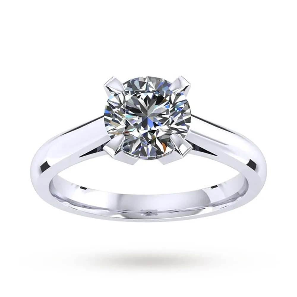 Mappin & Webb Sweet Belvedere Platinum 0.50ct Diamond Engagement Ring