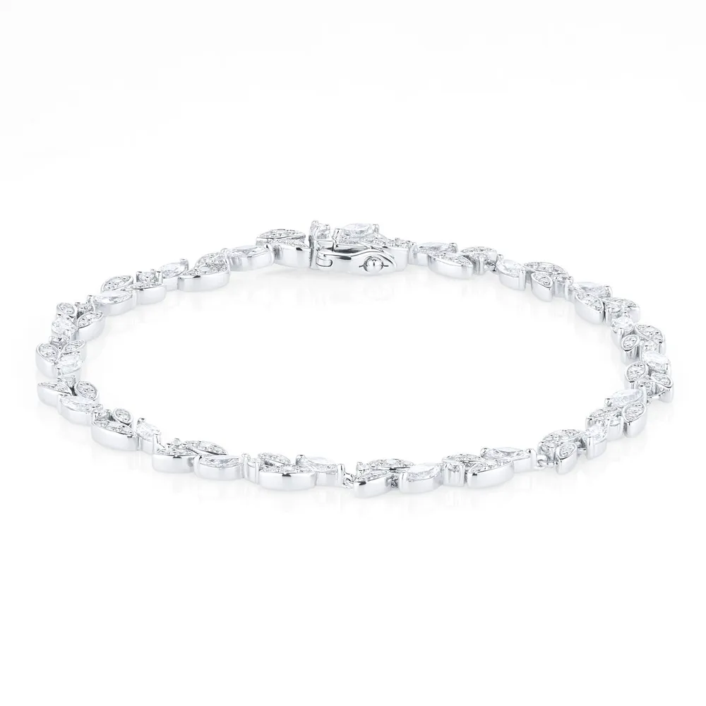 Mappin & Webb Vinea 18ct White Gold 2.68cttw Diamond Bracelet