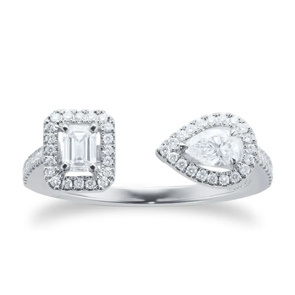 Messika 18ct White Gold My Twin Ring