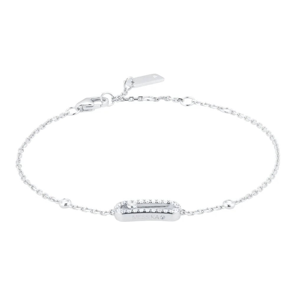 Messika Move Classique 0.19cttw Diamond Pave Bracelet