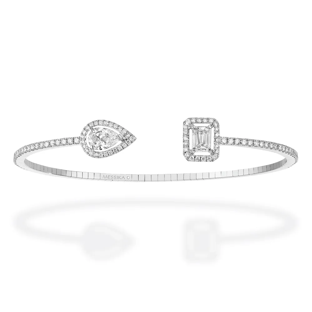 Messika My Twin Skinny Medium 0.80cttw Diamond Bracelet