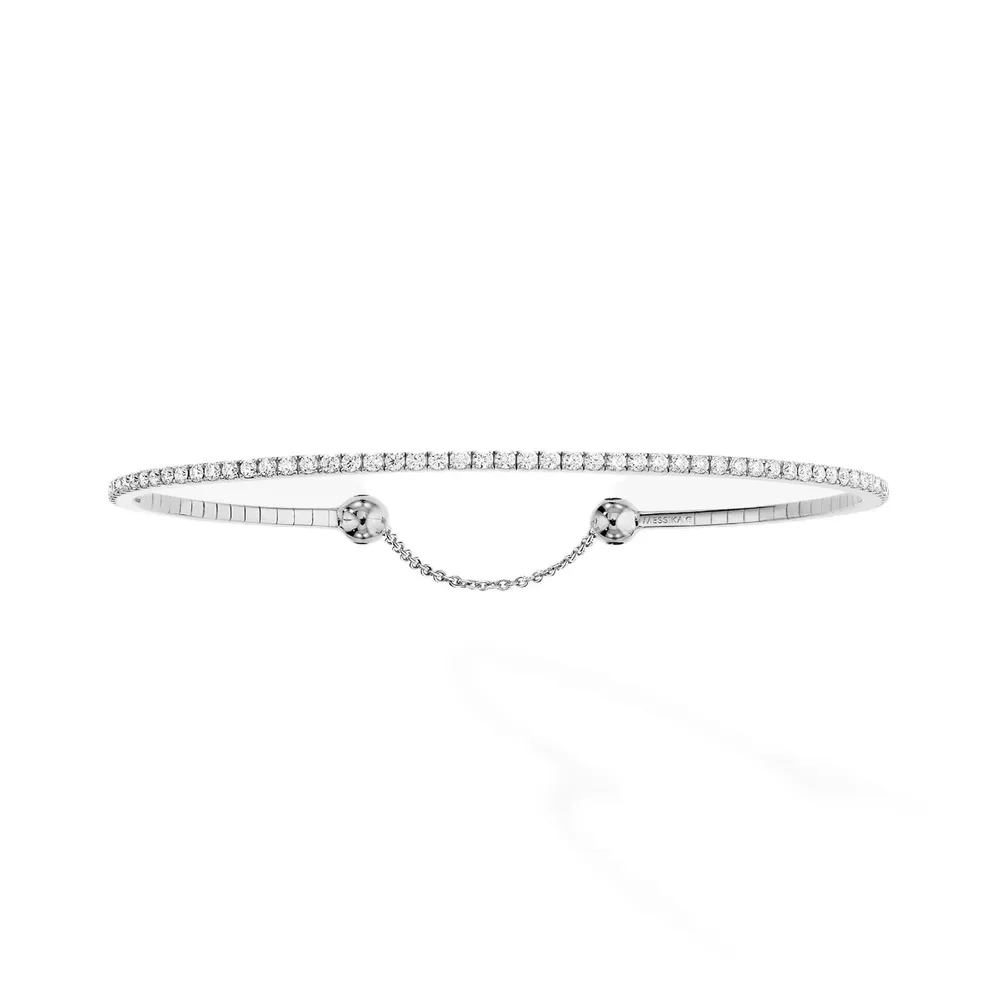 Messika Skinny 0.80cttw Diamond Bracelet