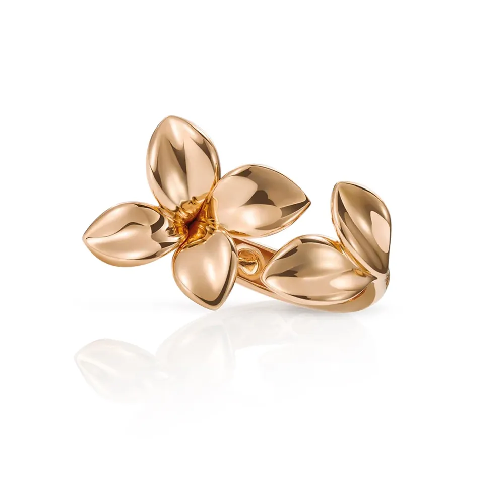 Pasquale Bruni Giardini Segreti Ring in 18ct Rose Gold with Diamonds