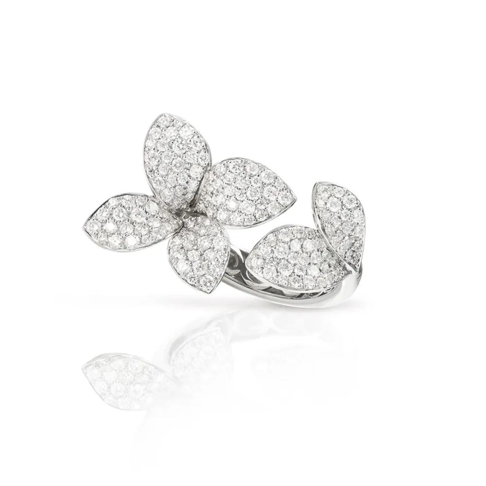 Pasquale Bruni Giardini Segreti Ring in 18ct White Gold