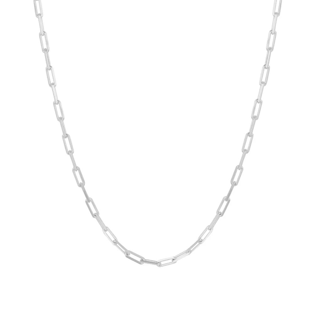 Sterling Silver 3mm Paperlink Chain