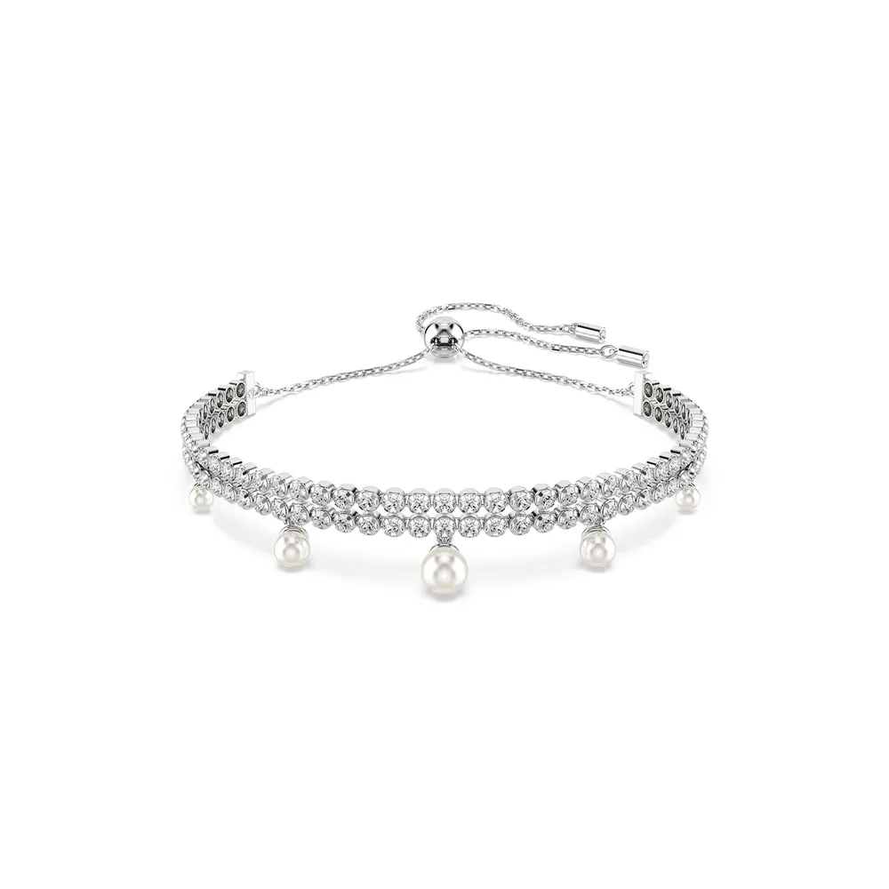 Swarovski Ariana Grande x Swarovski Cubic Zirconia & Pearl Bracelet
