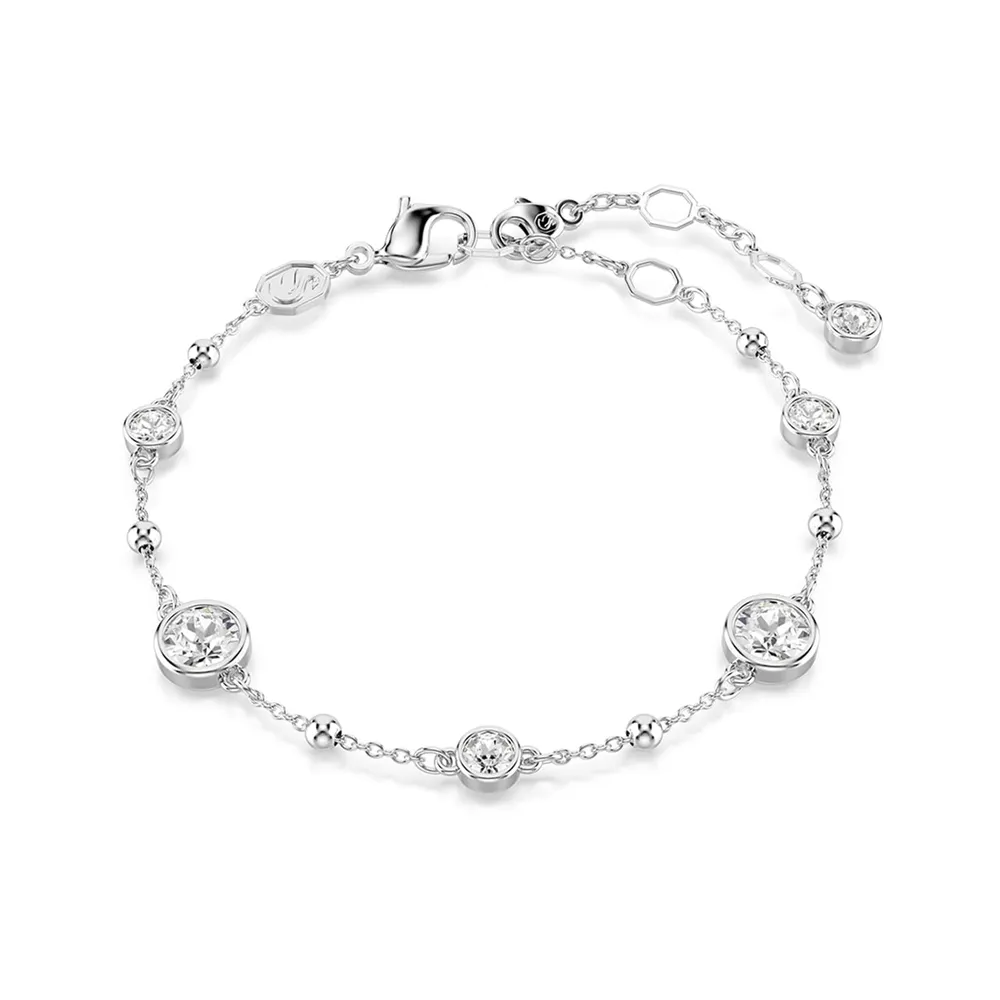 Swarovski Imber Silver Coloured Cubic Zirconia Bracelet