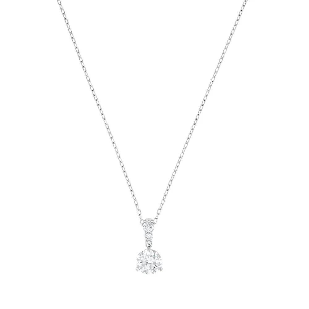 Swarovski Silver Pendant Necklace