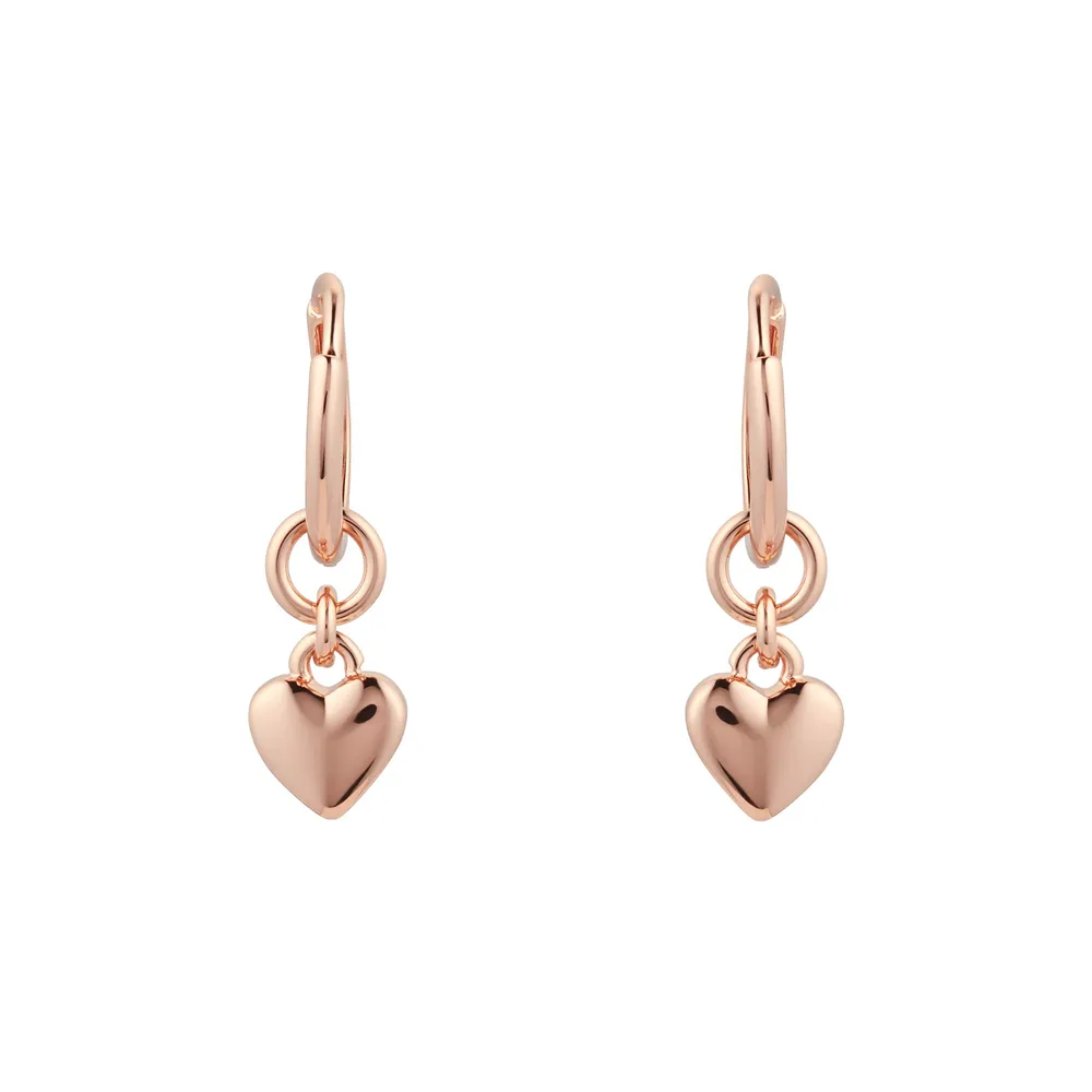 Ted Baker Ted Baker Tiny Heart Huggie Hoop Earrings