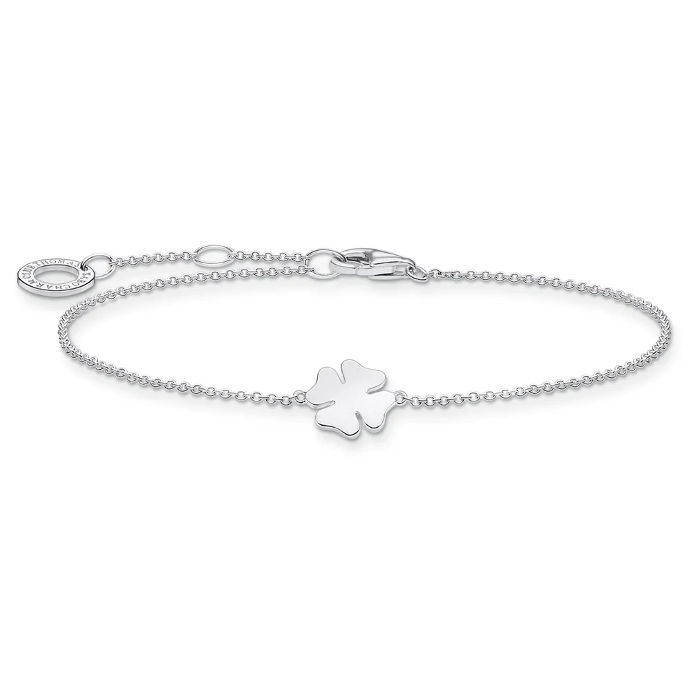 Thomas Sabo Sterling Silver 16-19cm Clover Bracelet