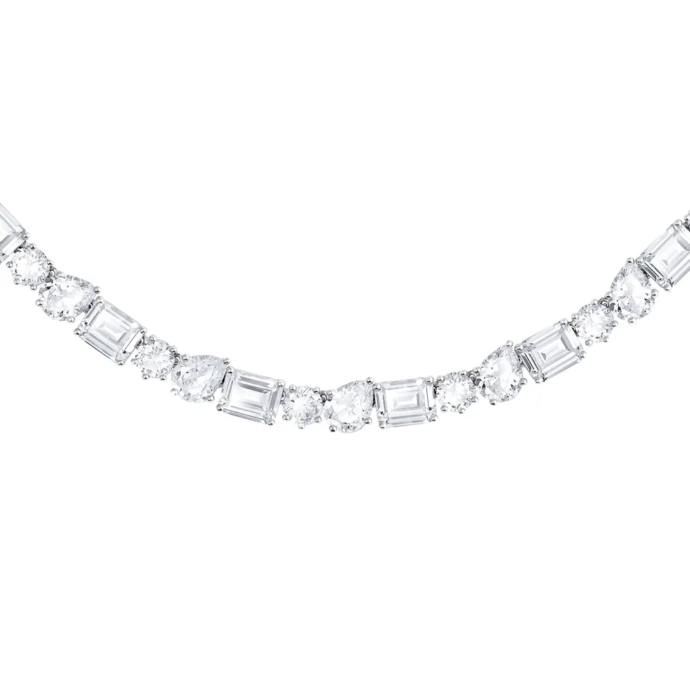Thomas Sabo Sterling Silver Mixed Cut Cubic Zirconia Choker