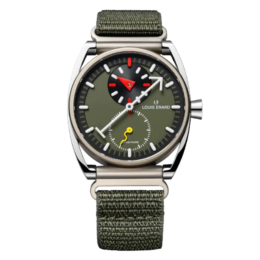 Louis Erard Le Régulateur x Alain Silberstein Limited Edition 85358TT06.BTT89