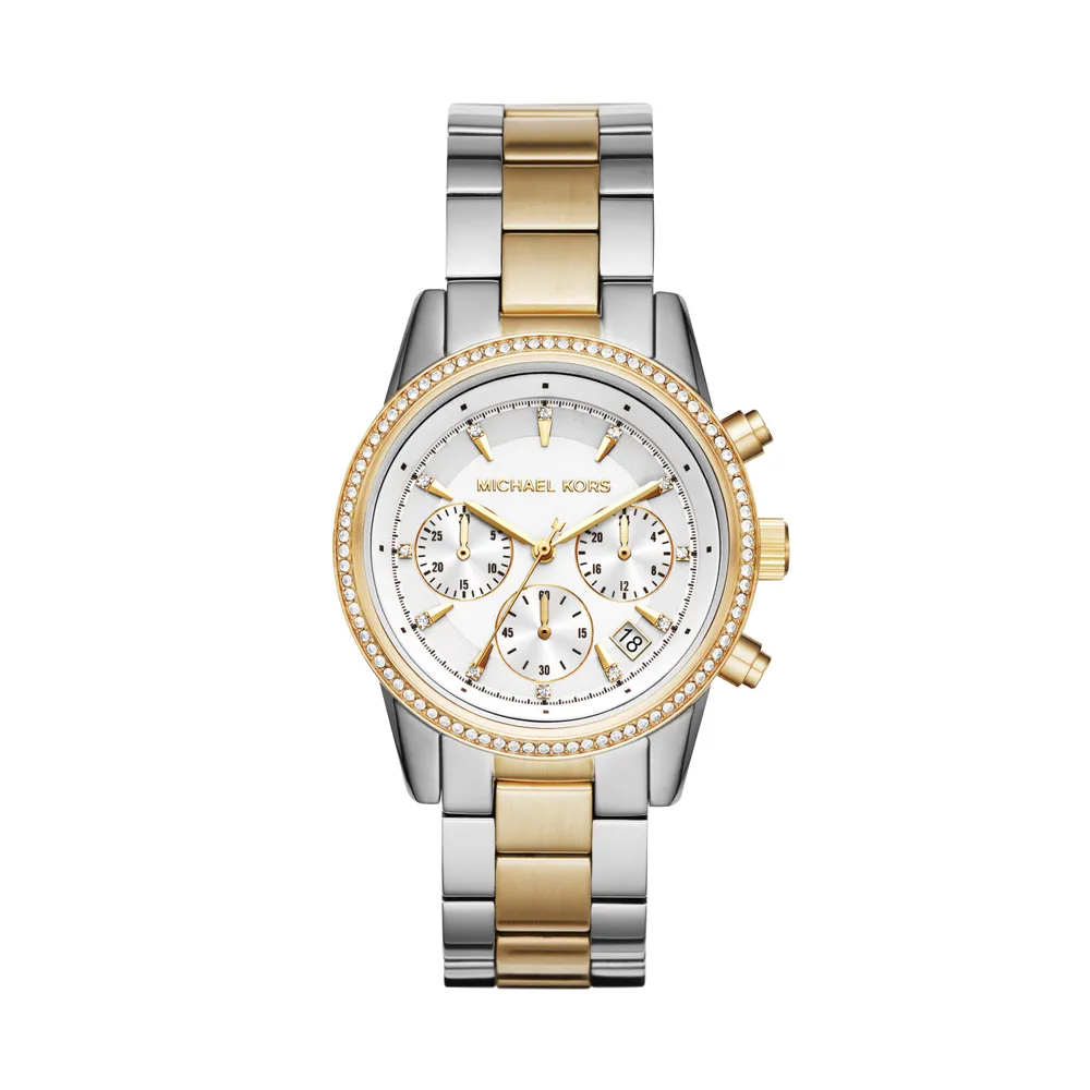 Michael Kors Bryant Gold Plated Chronograph MK6474