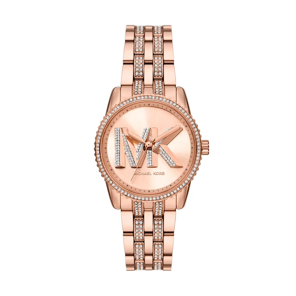 Michael Kors Bryant Three-Hand Rose Gold-Tone Stainless Steel MK7541