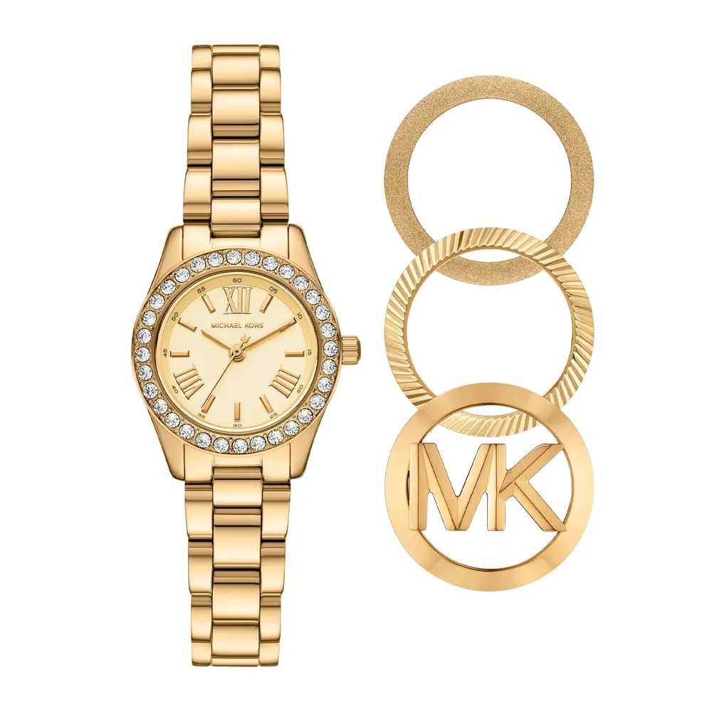Michael Kors Lexington Brushed Gold-Tone MK7659SET