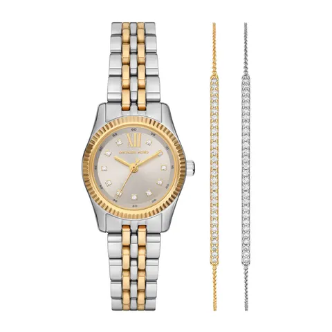Michael Kors Lexington Pave Two-Tone