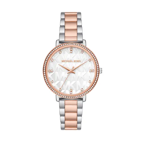 Michael Kors Michael Kors Pyper Three-Hand Two-Tone Stainless Steel