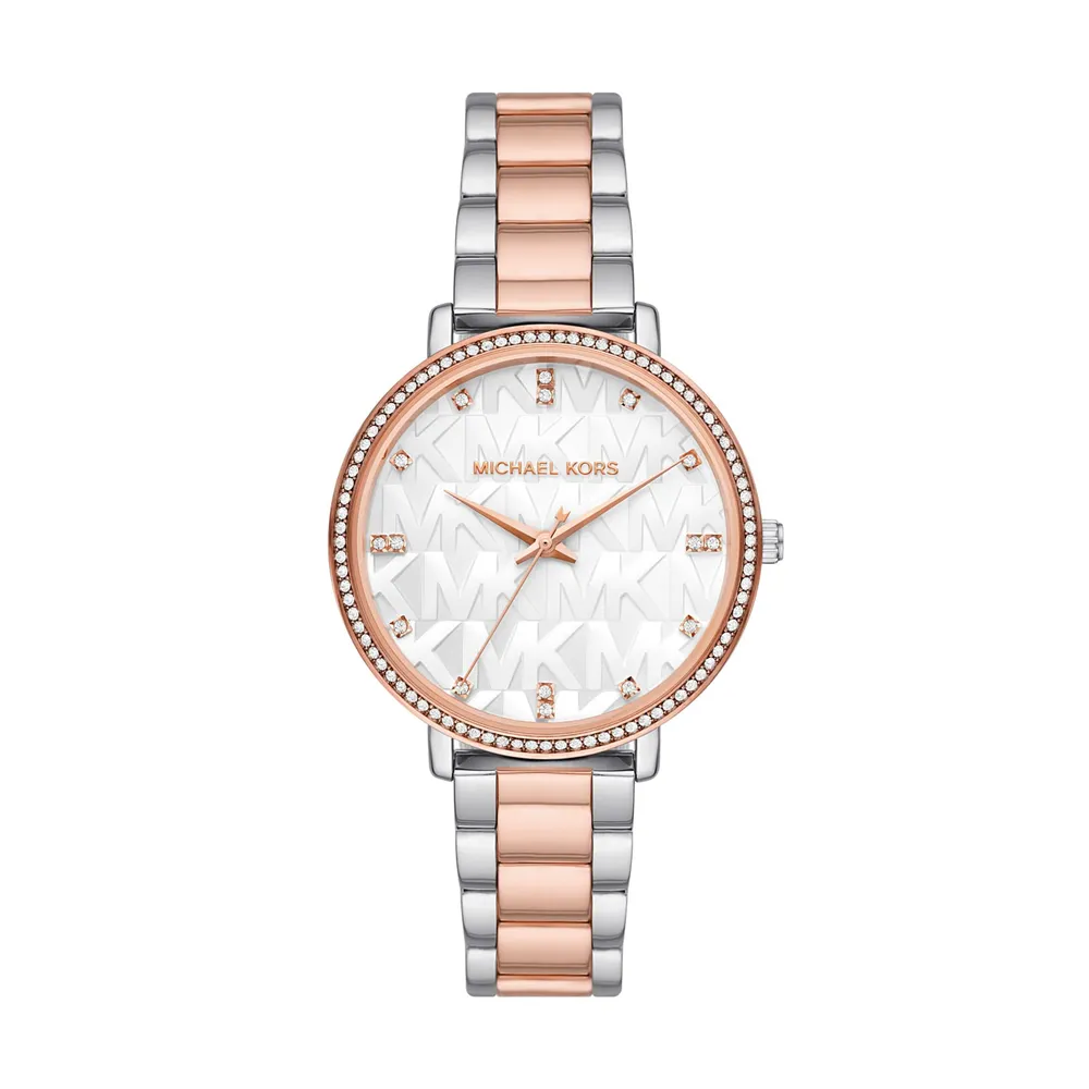 Michael Kors Michael Kors Pyper Three-Hand Two-Tone Stainless Steel MK4920