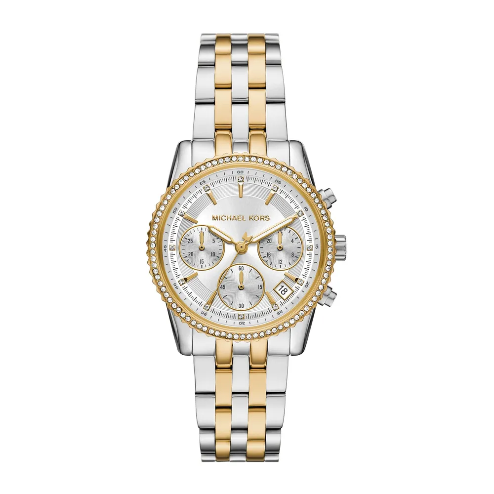 Michael Kors Mini Bryant Pave Two-Tone MK7532