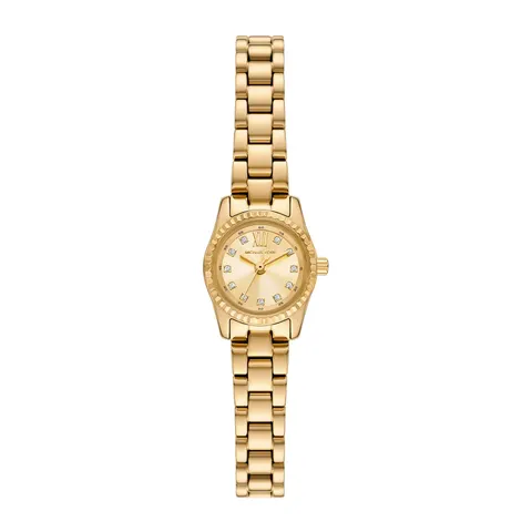 Michael Kors Mini Sage Pave Gold-Tone