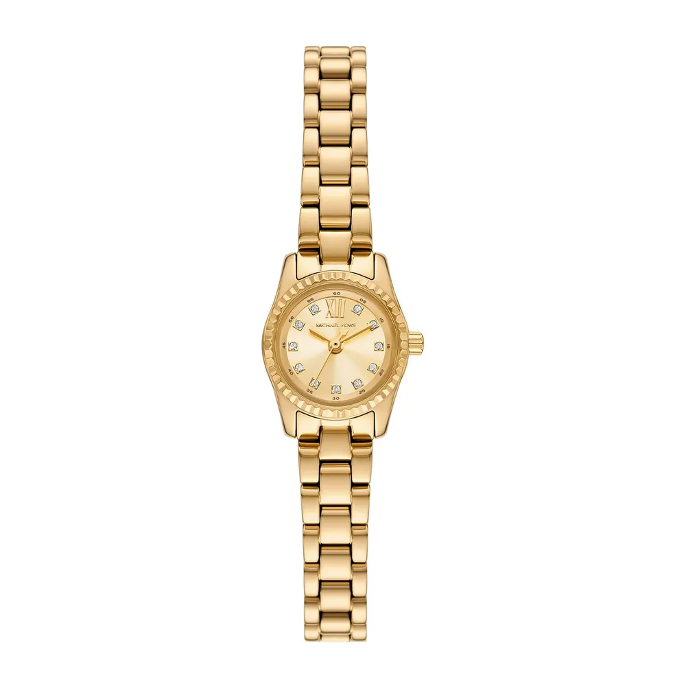 Michael Kors Mini Sage Pave Gold-Tone MK4862