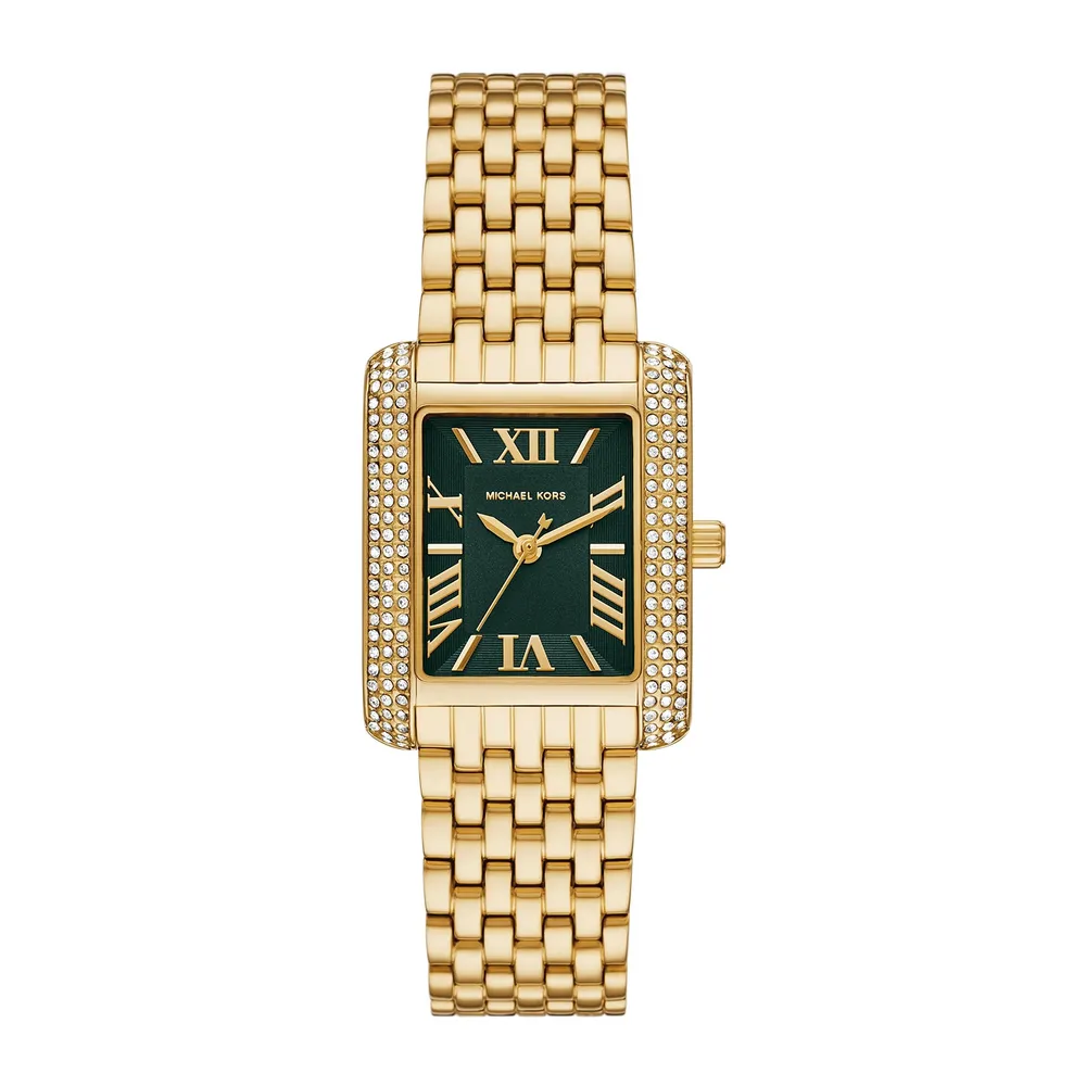 Michael Kors Petite Emery Pave Gold-Tone MK4742