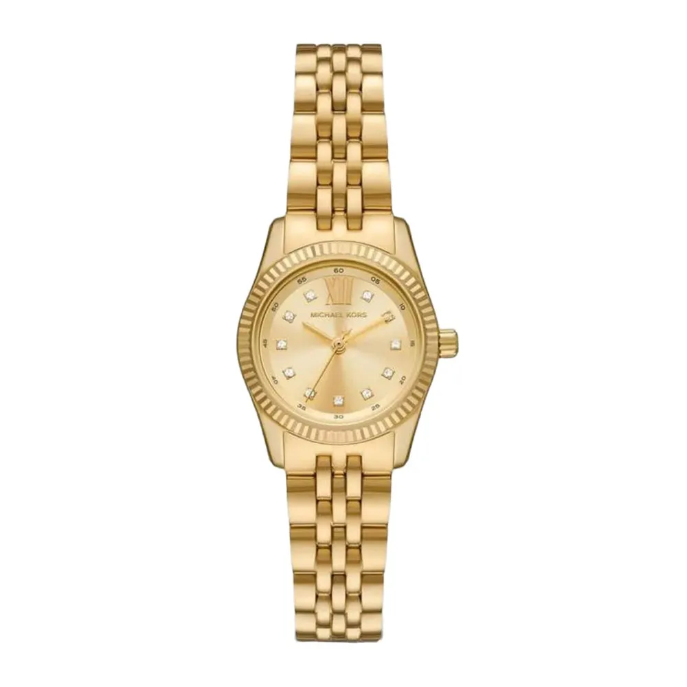 Michael Kors Petite Lexington Pave Gold-Tone MK4741