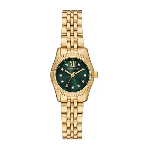 Michael Kors Petite Lexington Pave Gold-Tone
