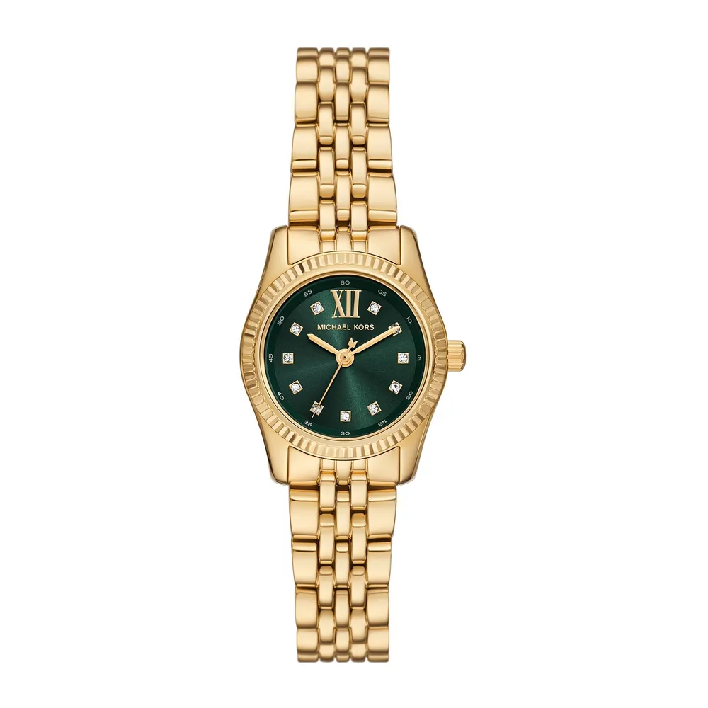 Michael Kors Petite Lexington Pave Gold-Tone MK4842