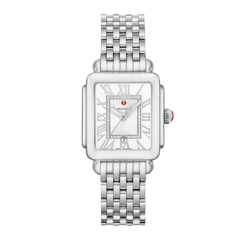 Michele Deco Madison Mid Stainless Steel MWW06G000012
