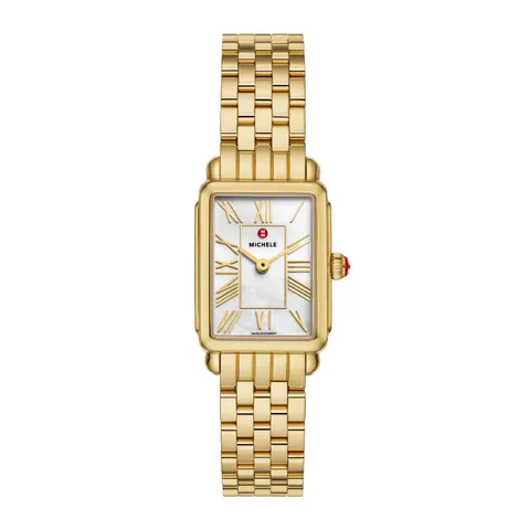 Michele Deco Park 18K Gold-Plated