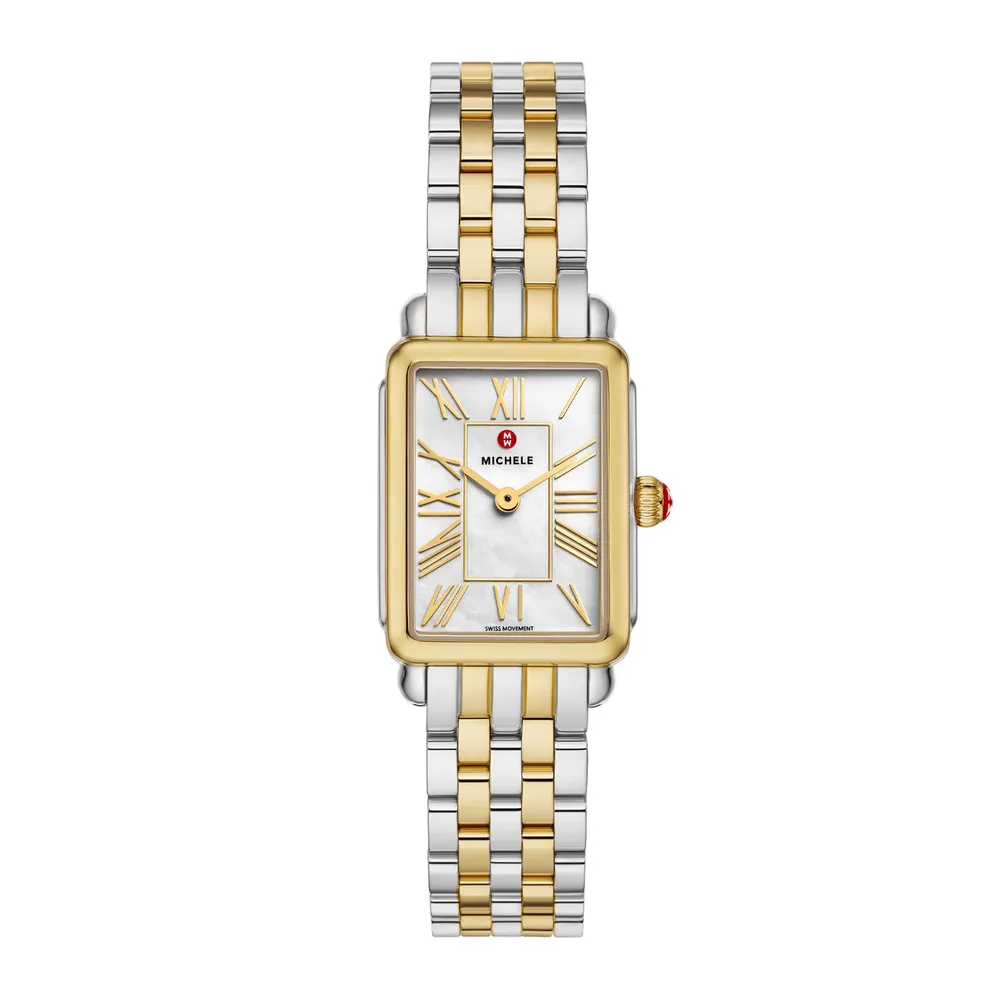 Michele Deco Park Two-Tone 18K Gold-Plated MWW06E000145