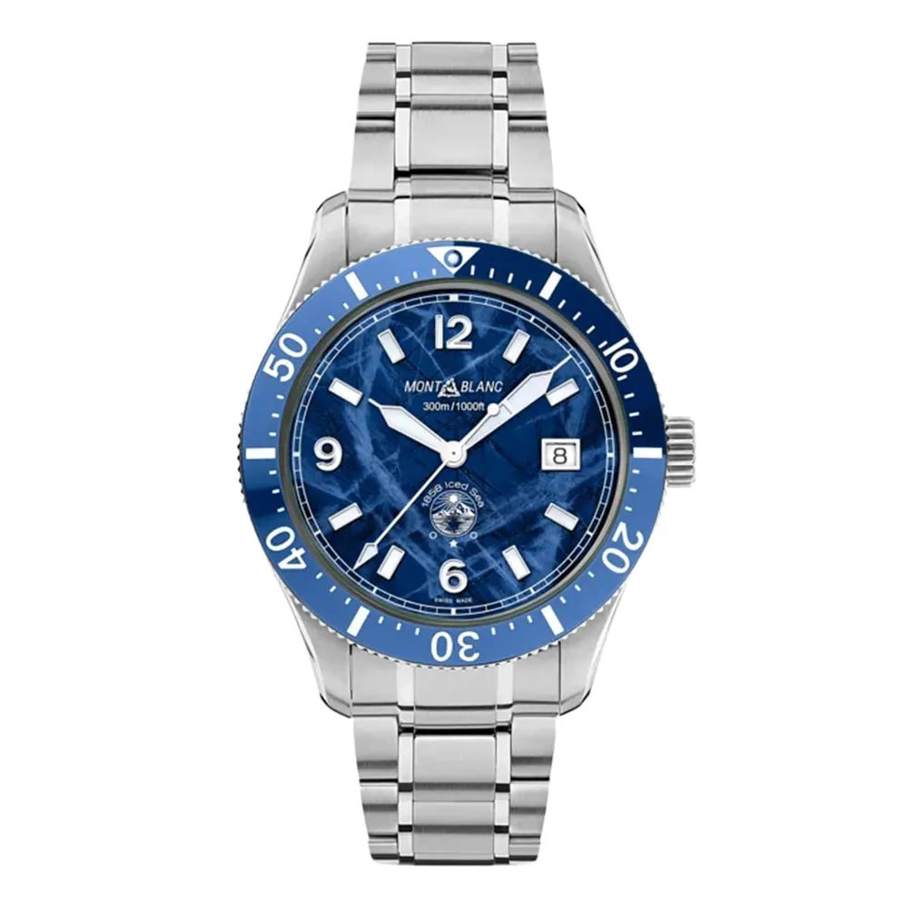 Montblanc 1858 Iced Sea Automatic Date 129369