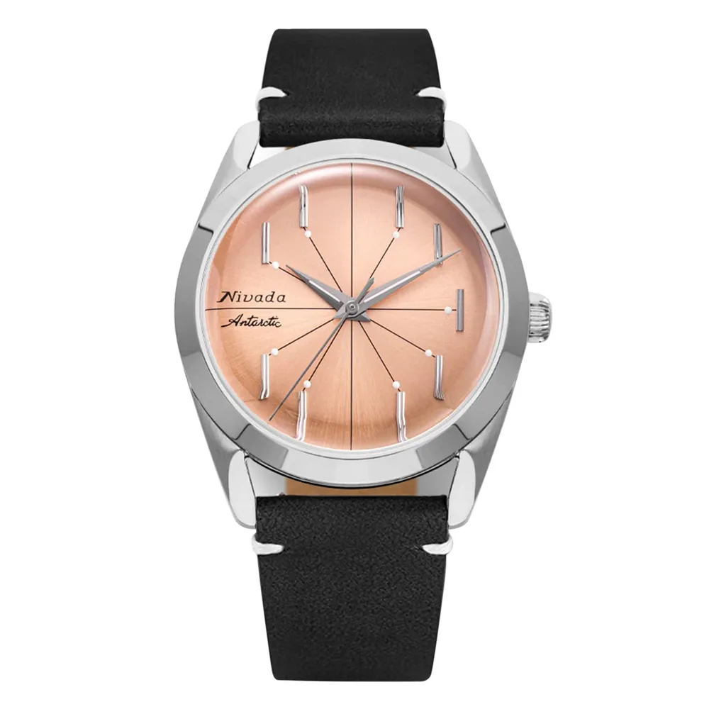 Nivada Grenchen Antarctic Spider Salmon No Date 32050A17