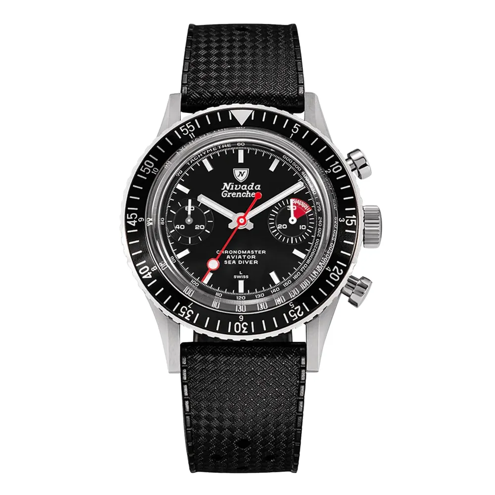 Nivada Grenchen Chronomaster White Lollipop 86011WM01