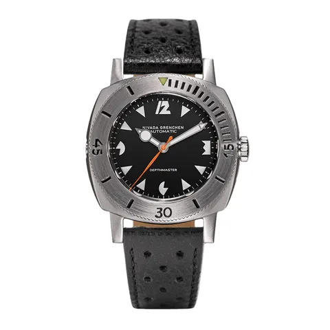 Nivada Grenchen Depthmaster White Pacman