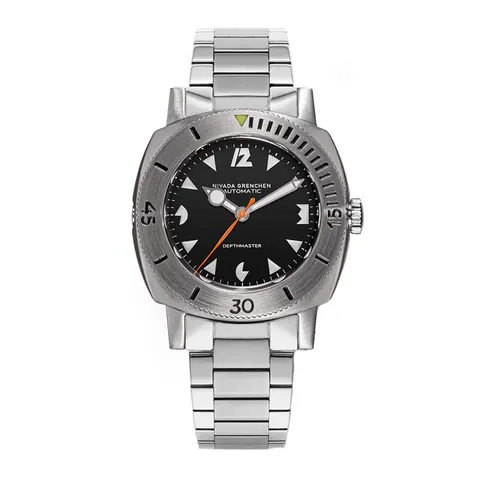 Nivada Grenchen White Pacman Depthmaster