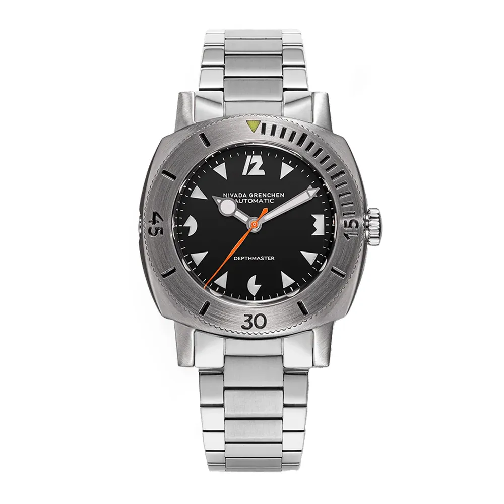 Nivada Grenchen White Pacman Depthmaster 14102A20