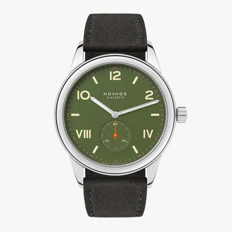 NOMOS Glashütte Club Campus 38 All Olive