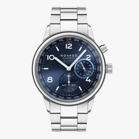 NOMOS Glashütte Club Sport Neomatik Worldtimer