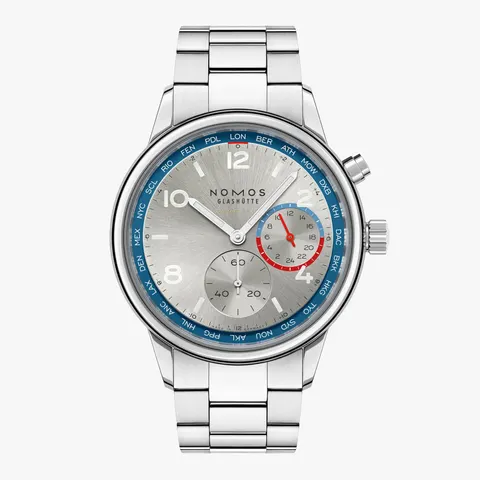 NOMOS Glashütte Club Sport Neomatik Worldtimer