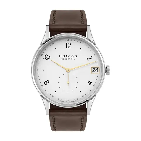 NOMOS Glashütte Minimatik Date Gold