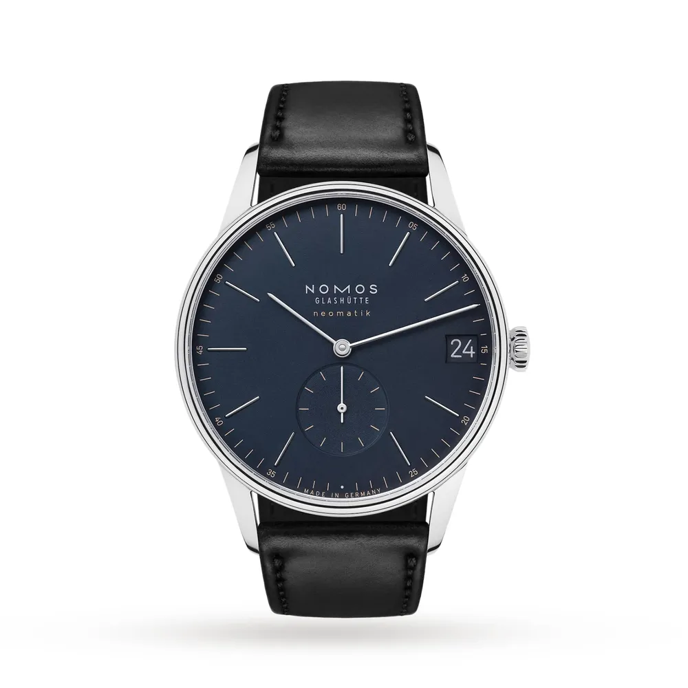 NOMOS Glashütte Orion Neomatik 41 Date Midnight Blue 363