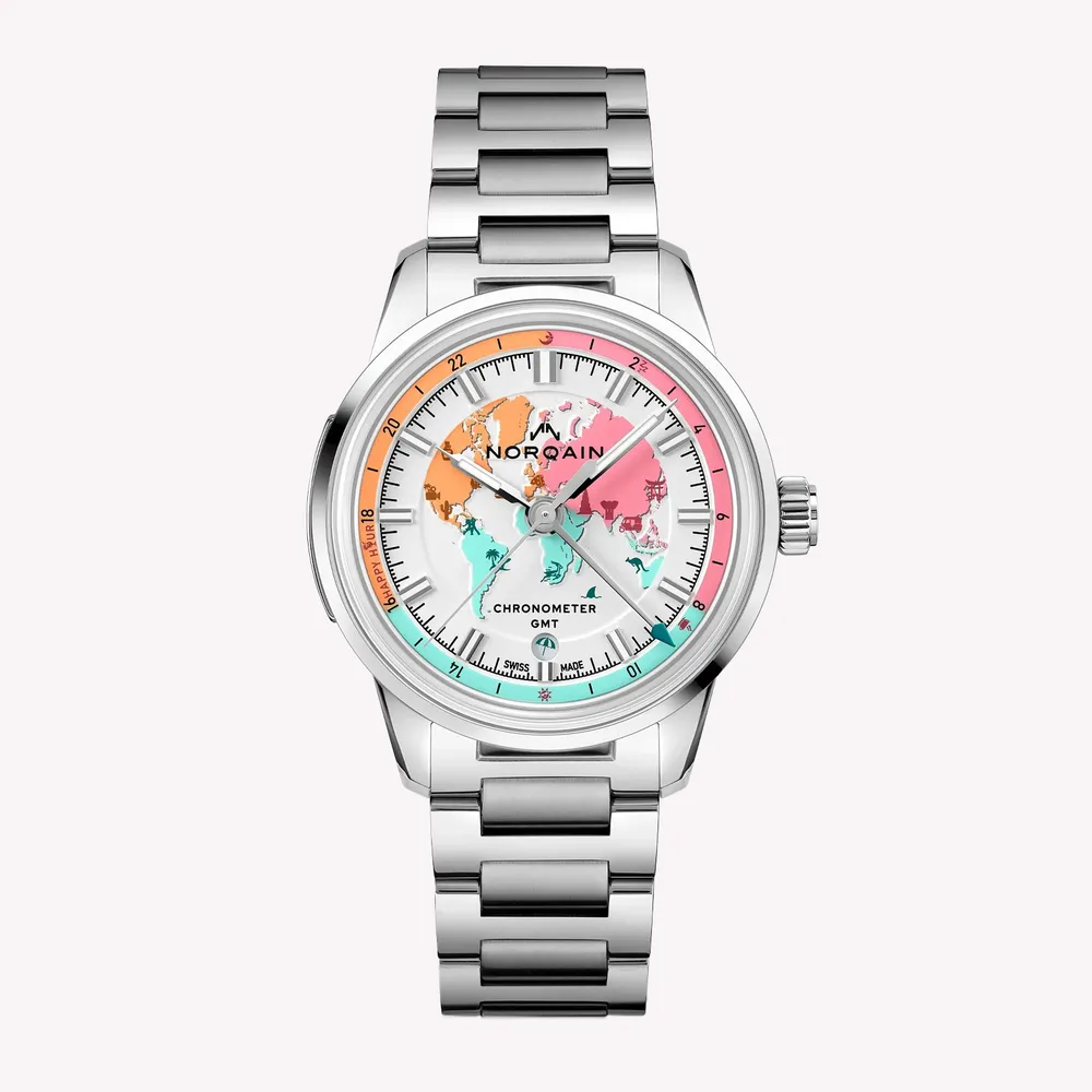 NORQAIN Freedom GMT Enjoy Life Holiday Limited Edition N2100.22S02.W01.S01